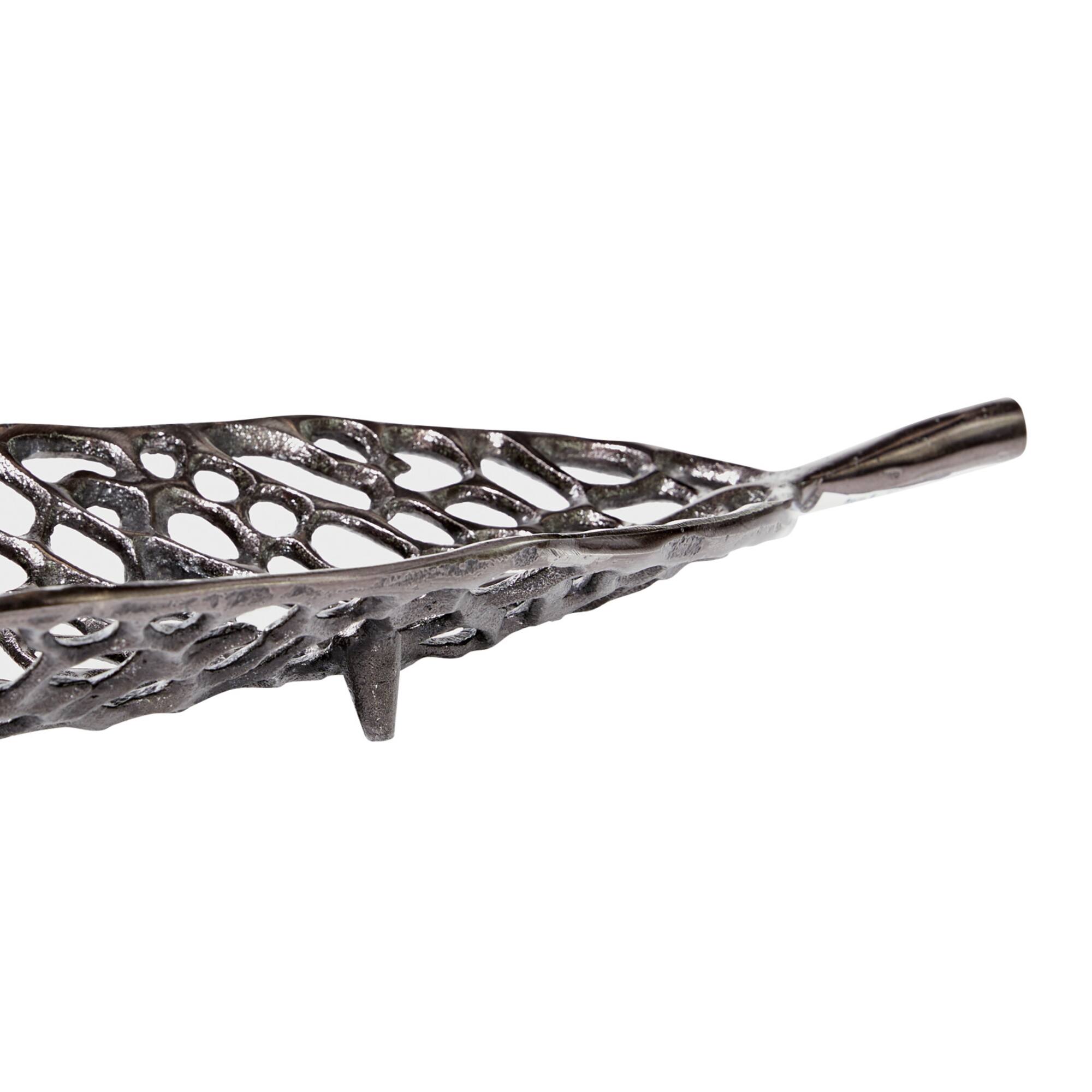Black Aluminum Contemporary Tray Set